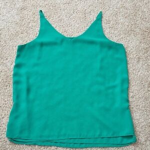 Reitmans Green Camisole Top